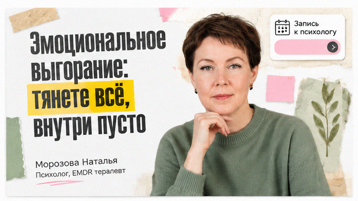 Иллюстрация к статье: Эмоциональное выгорание: когда вы тянете всё, а внутри пусто