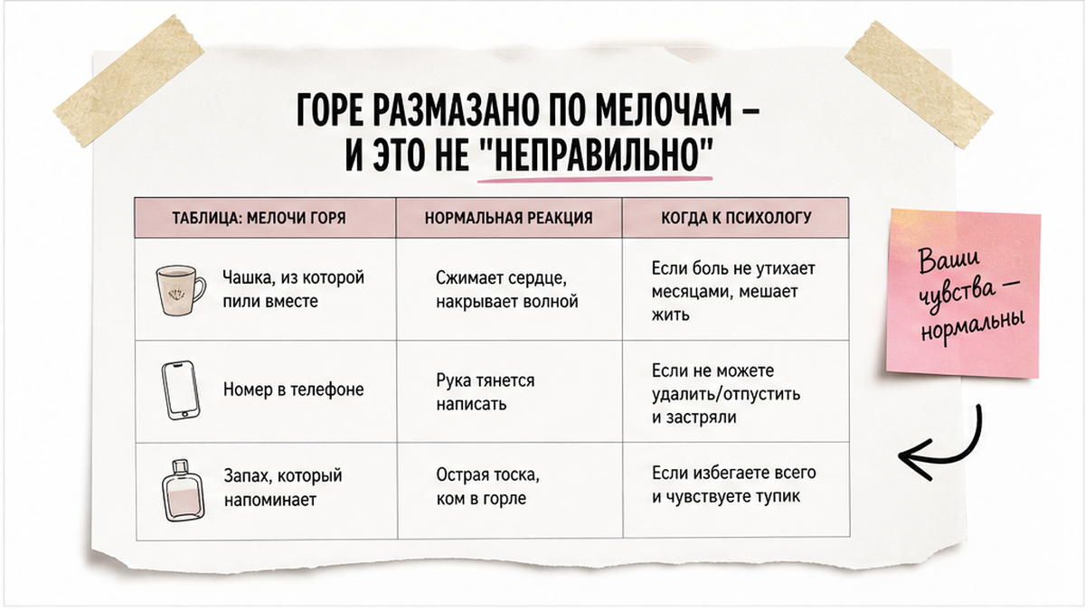 Горе после утраты: волны чувств, а не лестница стадий