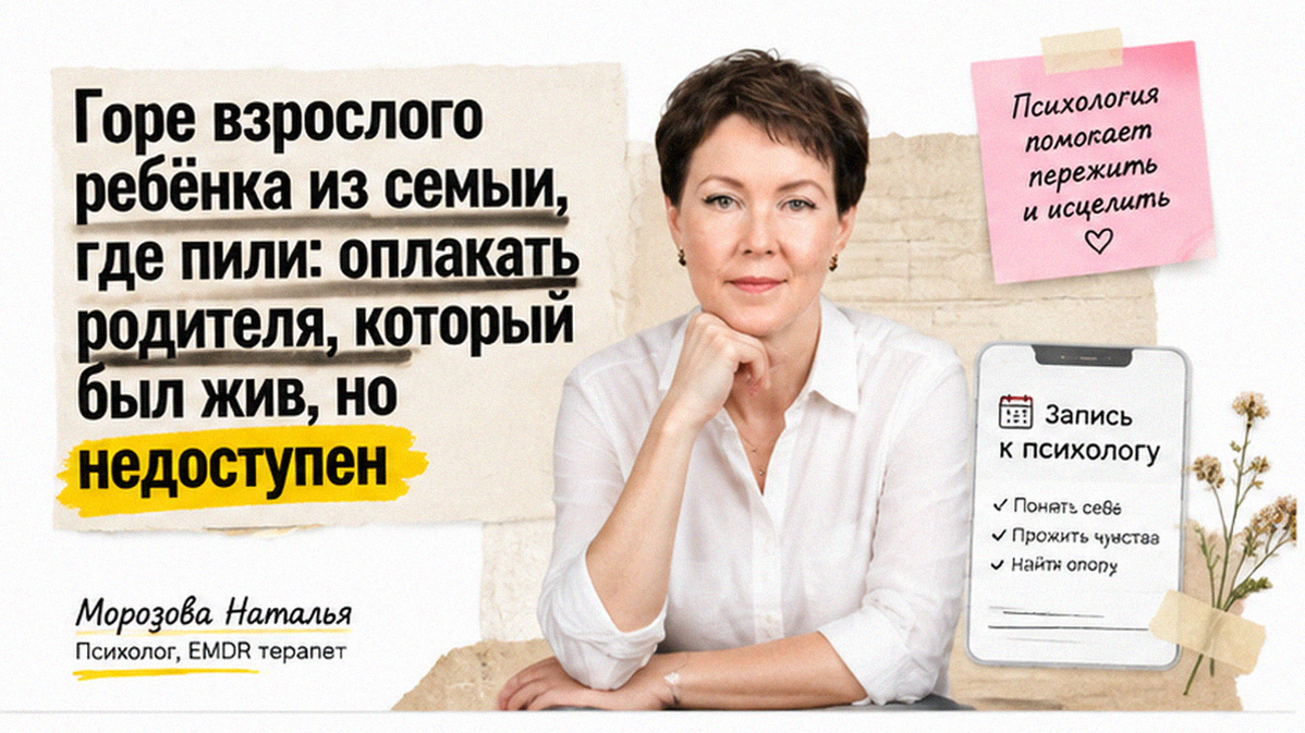 Иллюстрация к статье: Отец пил: как оплакать родителя, который был рядом, но был недоступен